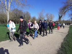 Marche nordique Le Pélerin